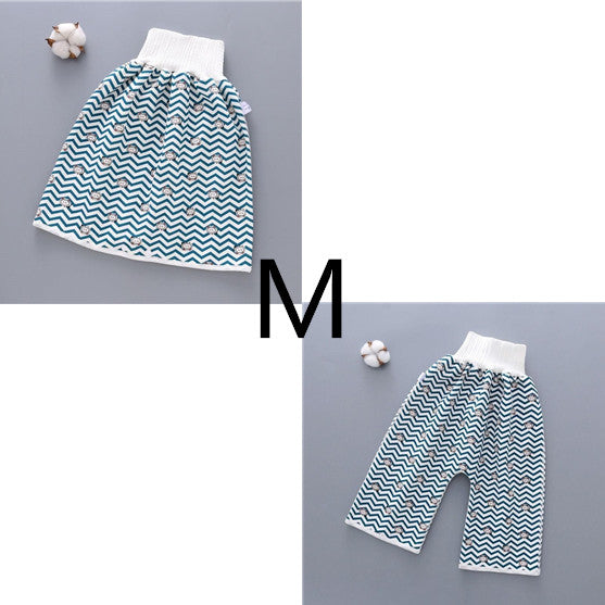 Cotton and bamboo fiber Baby diaper skirt Image