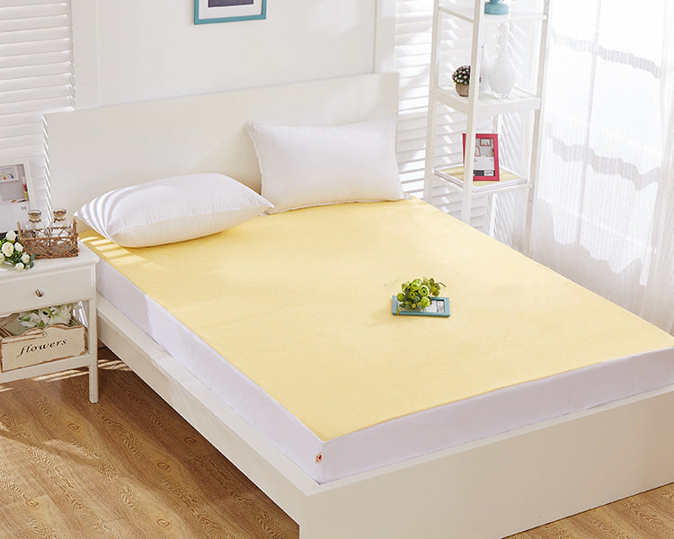 Cotton waterproof bed sheet Image