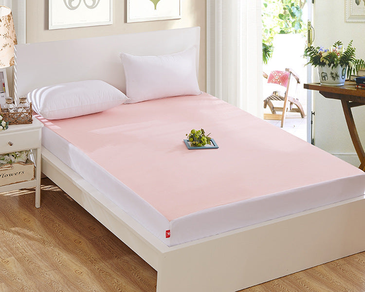 Cotton waterproof bed sheet Image