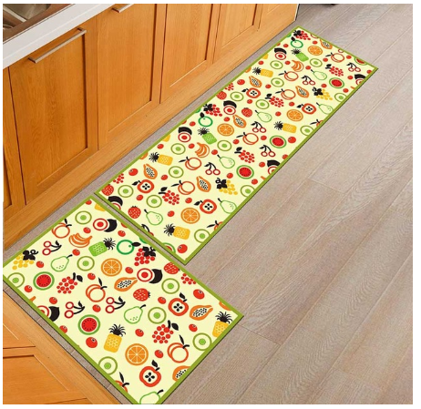 Floor mats, non-slip, oil-proof, household machine washable door mats, bathroom, bathroom, bedside rugs Image