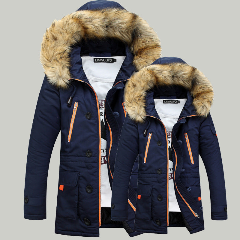 Padded winter clothing Image