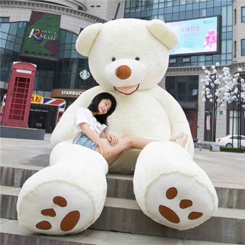 Giant Teddy Bear Plush Toy Huge  Soft Toys  Leather Shell Image