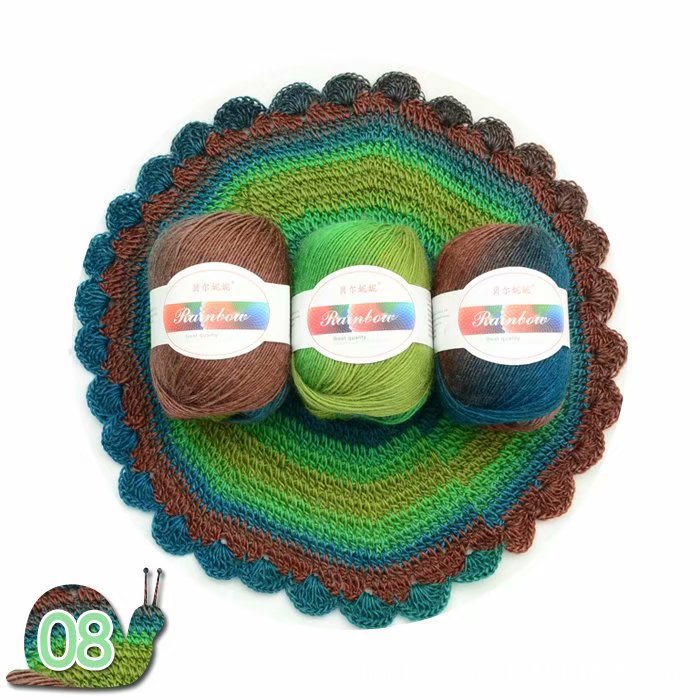 Rainbow ball of yarn Image