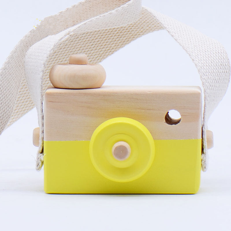 Cute Wooden Toys Camera Baby Kids Image