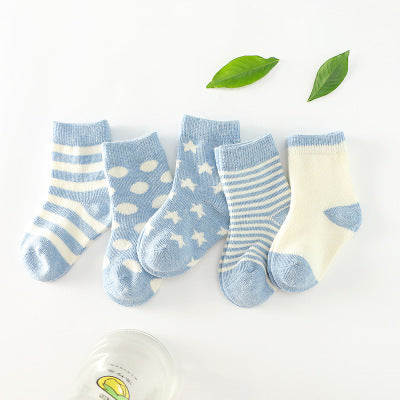 Cotton tube child socks Image