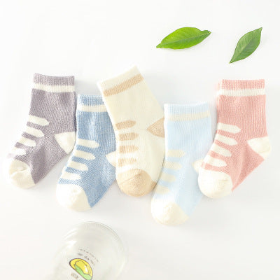 Cotton tube child socks Image