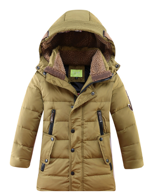 '-30 Degree Children's Winter Jackets Duck Down Padded Children Clothing 2021 Big Boys Warm Winter Down Coat Thickening Outerwear Image