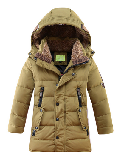 '-30 Degree Children's Winter Jackets Duck Down Padded Children Clothing 2021 Big Boys Warm Winter Down Coat Thickening Outerwear