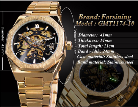 Mechanical Automatic Watches For Men Image