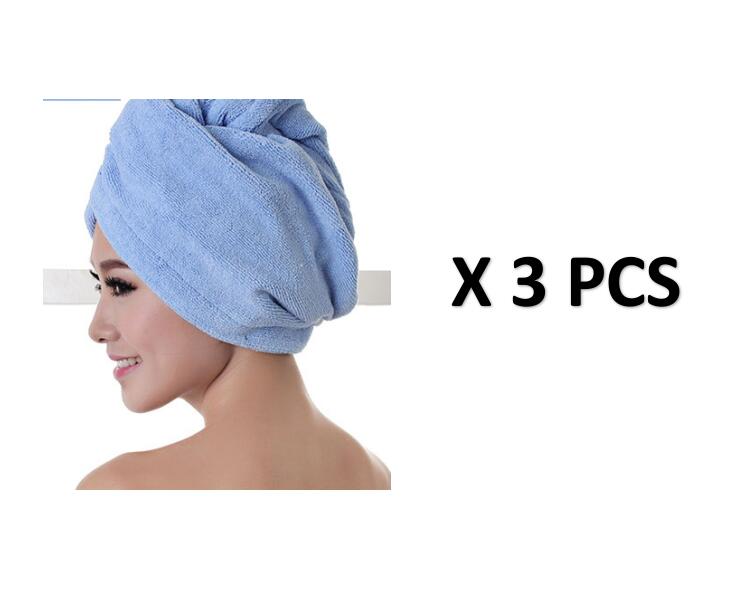 Women's Hair Dryer Cap, Absorbent Dry Hair Towel Image