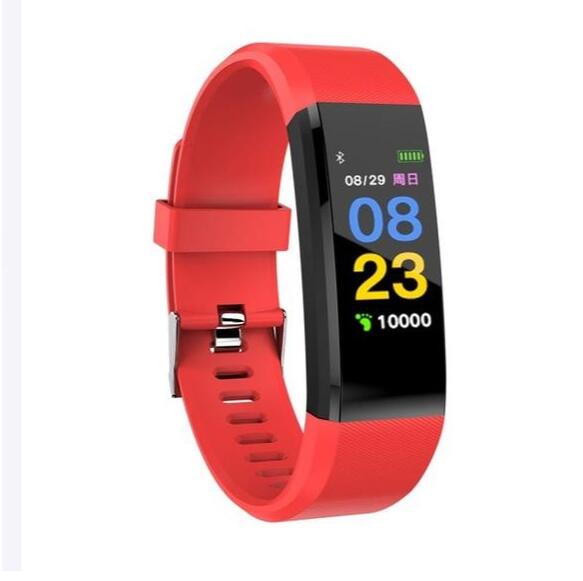 Smart Bracelet With Bluetooth Wristband Heart Rate Monitor Watch Activity Fitness Tracker Image