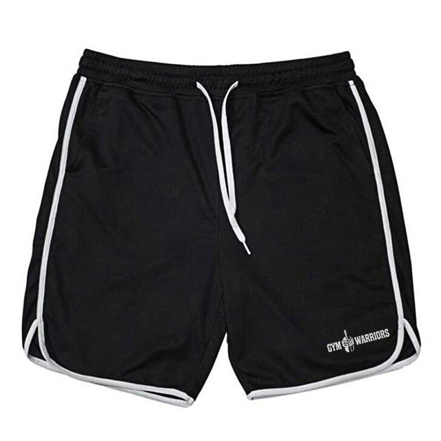 Summer Brand Mesh Quick Dry Fitness Shorts Men Gym Knee Image