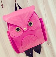 Japanese and Korean trends, women's Owl backpack, leisure travel bag, fashion personality cartoon Backpack Image