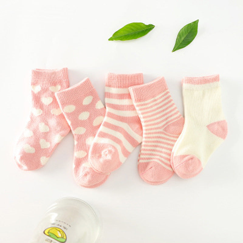 Cotton tube child socks Image