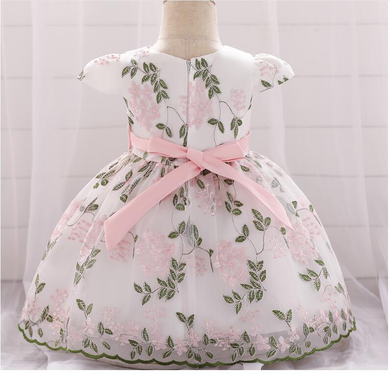 2021 summer children's clothing new baby birthday party wedding dress skirt girls fluffy dress Image