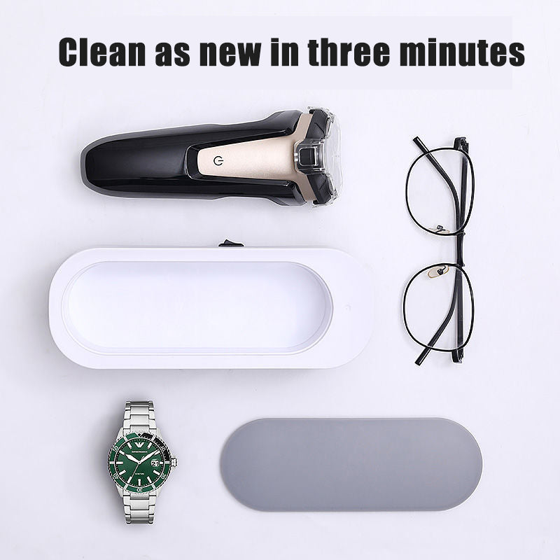 Ultrasonic Cleaning Machine High Frequency Vibration Wash Cleaner Washing Jewelry Glasses Watch Ring Dentures Cleaner Image