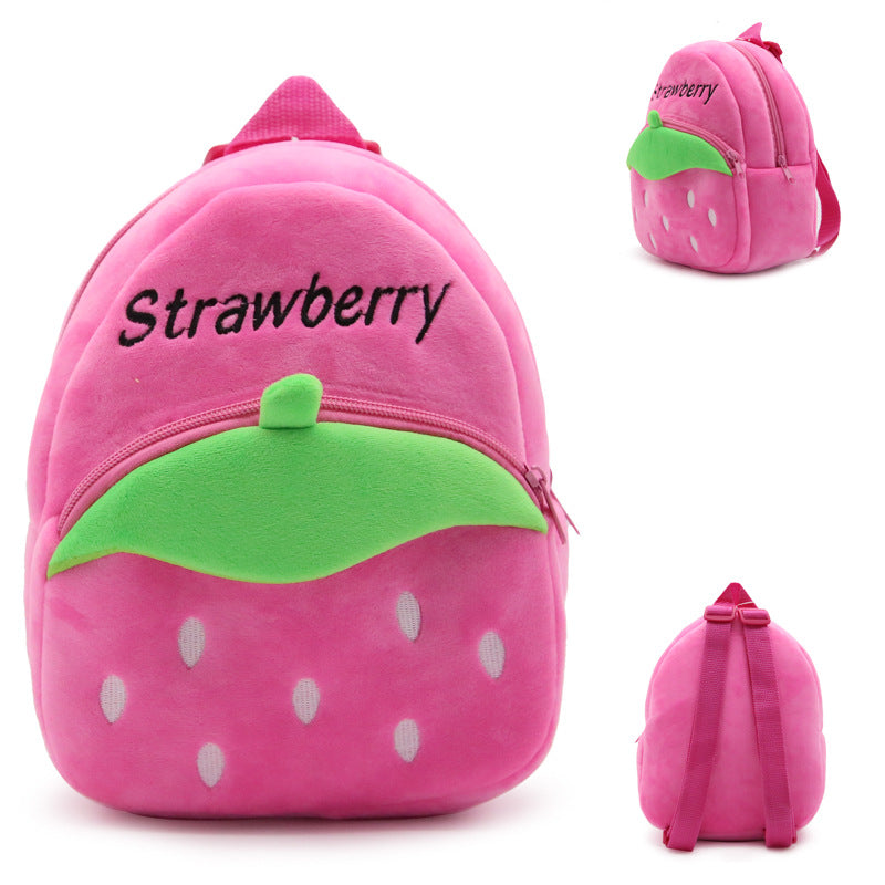 Children baby baby baby backpack backpack backpack young strawberry nursery aliexpress foreign trade Taobao Image