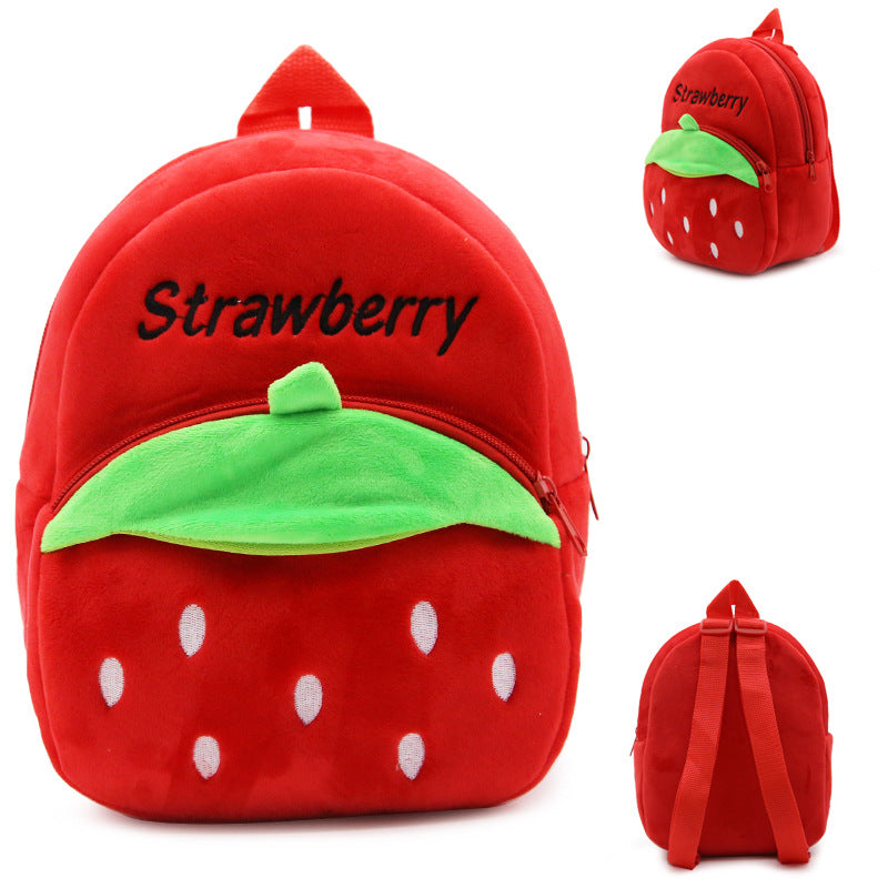 Children baby baby baby backpack backpack backpack young strawberry nursery aliexpress foreign trade Taobao Image