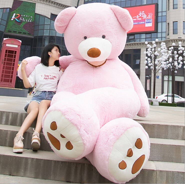 Giant Teddy Bear Plush Toy Huge  Soft Toys  Leather Shell Image