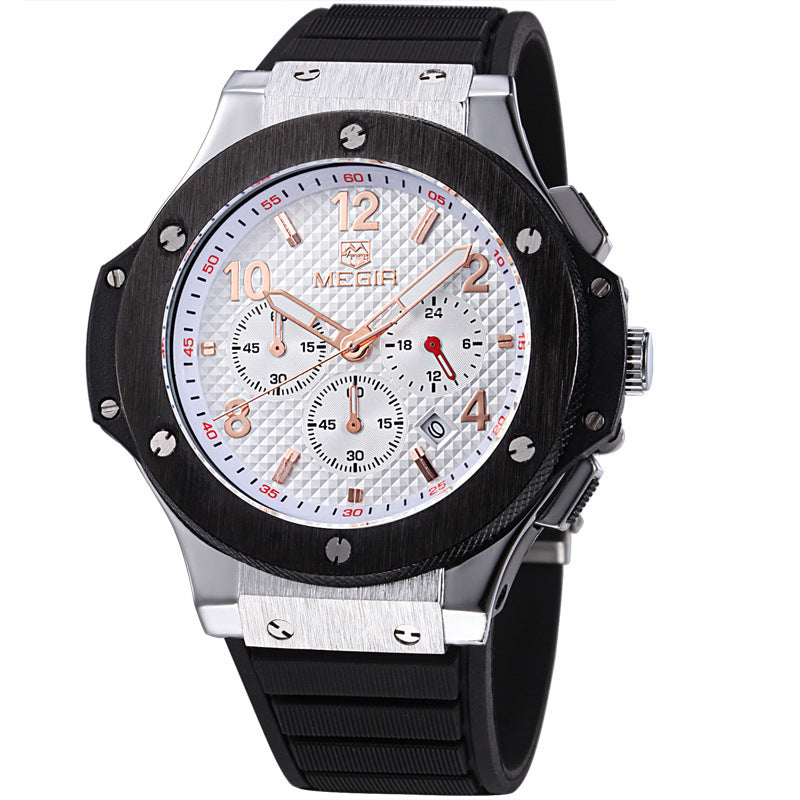 Watches Men Luxury Quartz Wrist Watch Male Sports Military Chronograph Watches Image