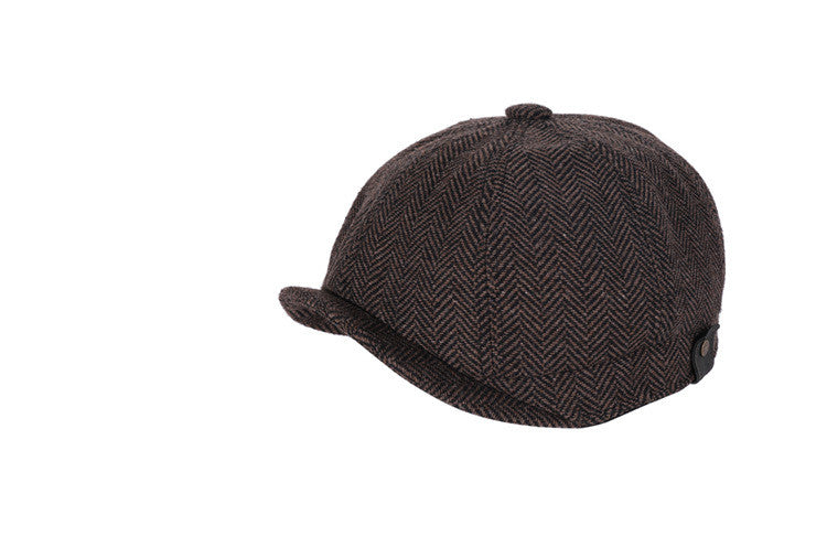 British style octagonal hat Image