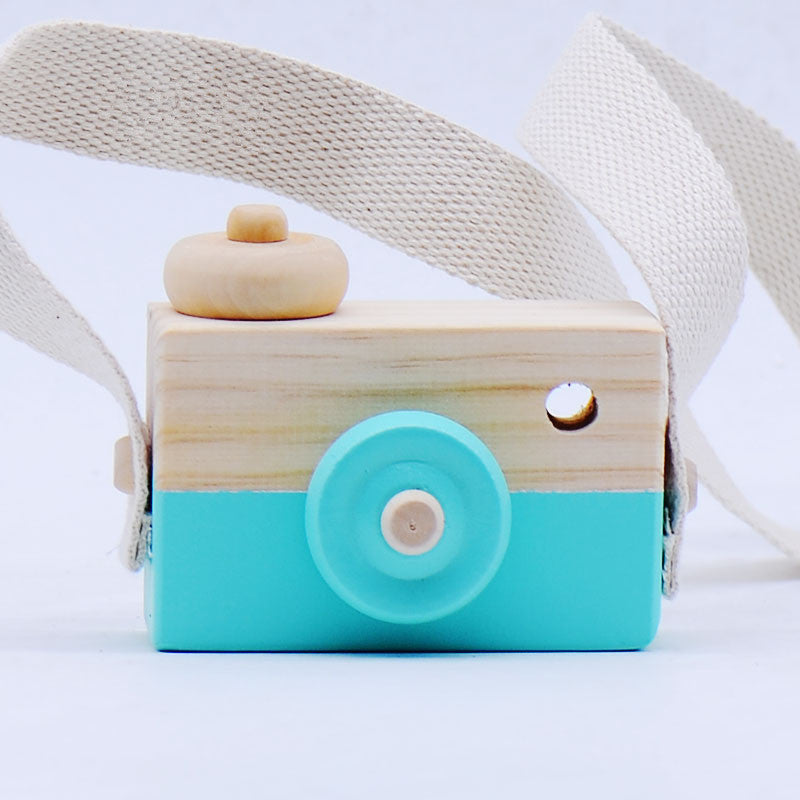 Cute Wooden Toys Camera Baby Kids Image