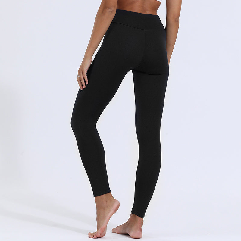 Winter Leggings Warm Thick High Stretch Lamb Cashmere Leggins Skinny Fitness Woman Pants Image