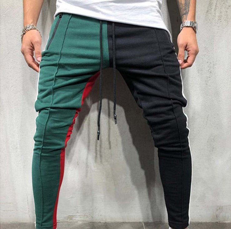 Color Mix Jogger Sweatpants Image