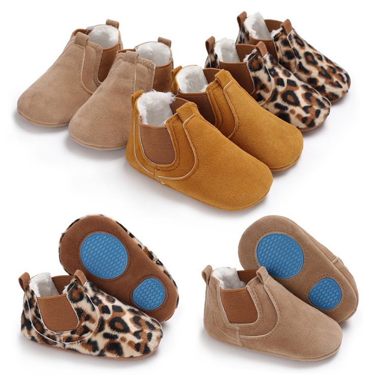 PU Leather Shoes Newborn Baby  Walker Sneakers Shoes Image