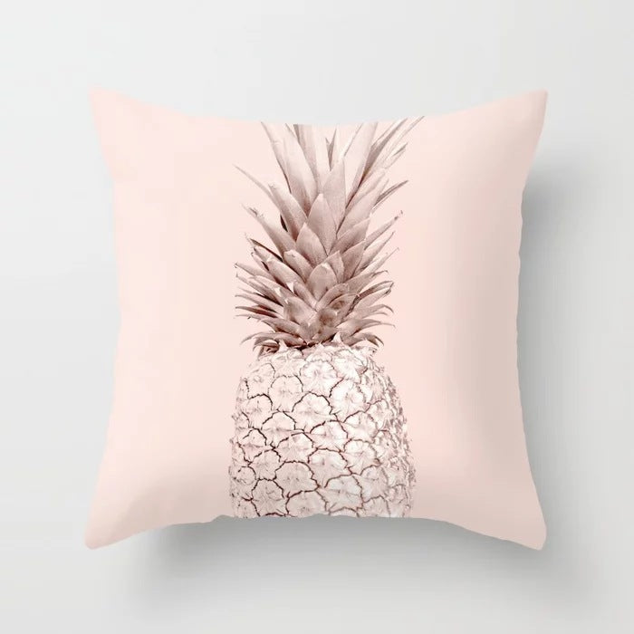 Pink sofa cushion cushion pillowcase Image