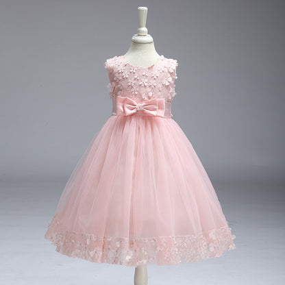 2021 Summer Skirt Kids Girls  Princess Tutu Flower Children Wedding Dress Wholesale Show Skirt