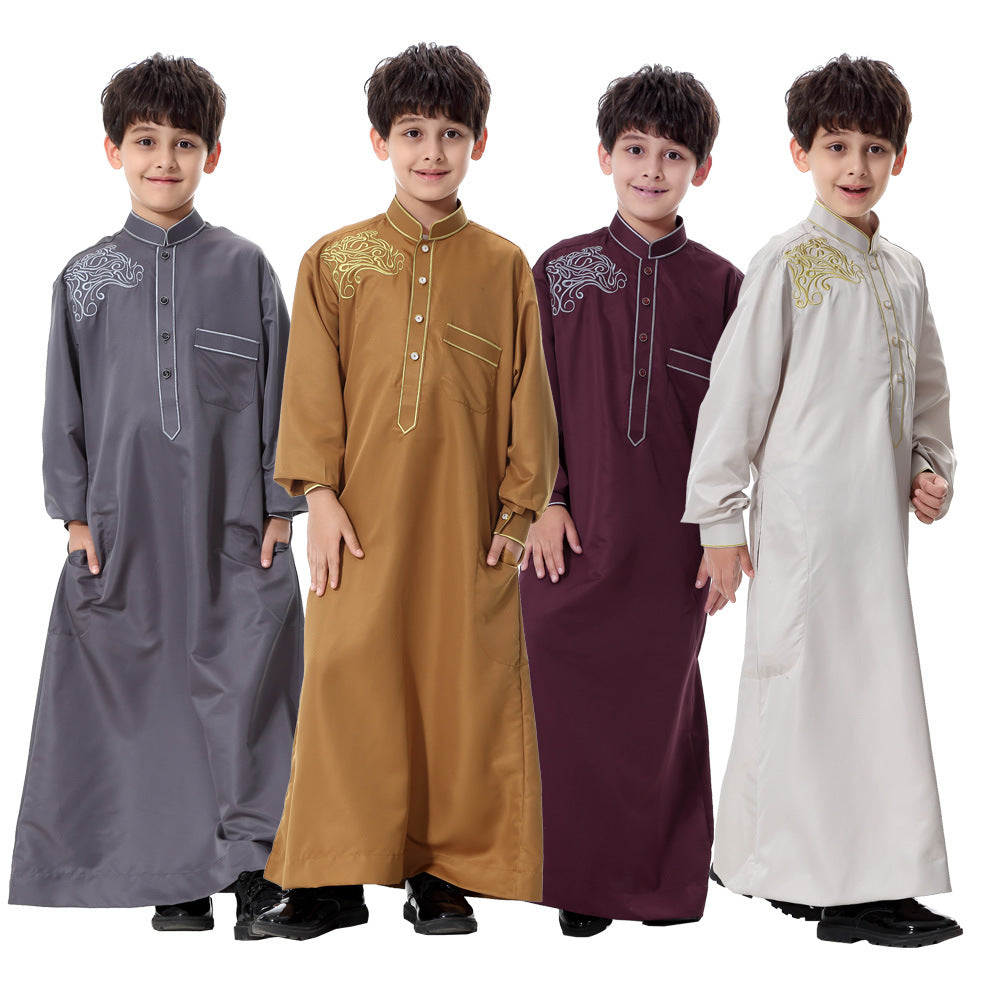 Muslim Arab Teen Boy Robe Image