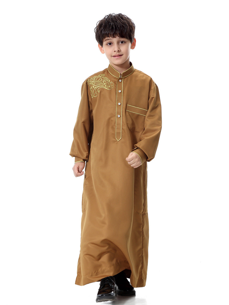 Muslim Arab Teen Boy Robe Image