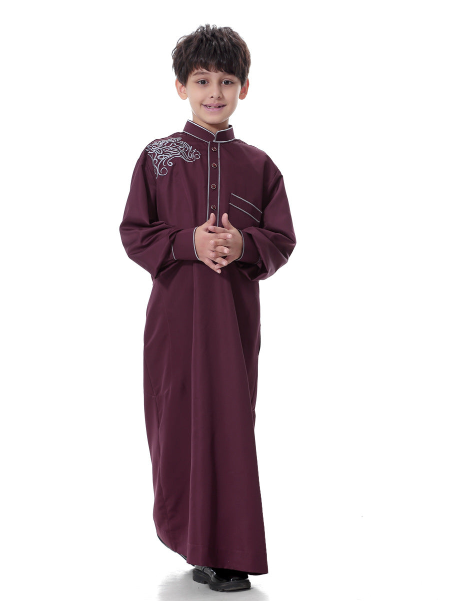 Muslim Arab Teen Boy Robe Image