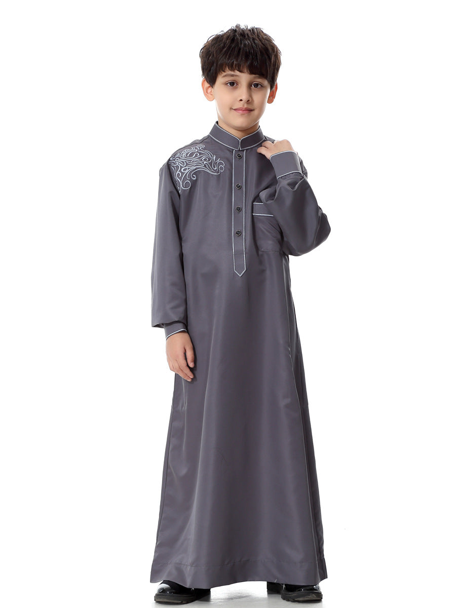 Muslim Arab Teen Boy Robe Image