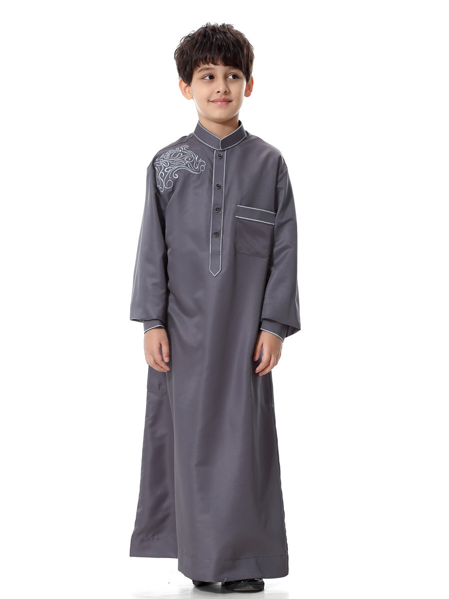 Muslim Arab Teen Boy Robe Image