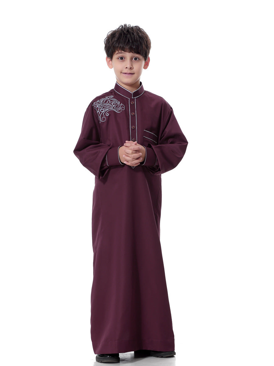 Muslim Arab Teen Boy Robe Image