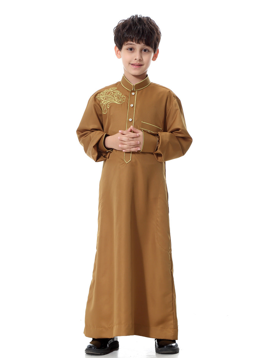 Muslim Arab Teen Boy Robe Image