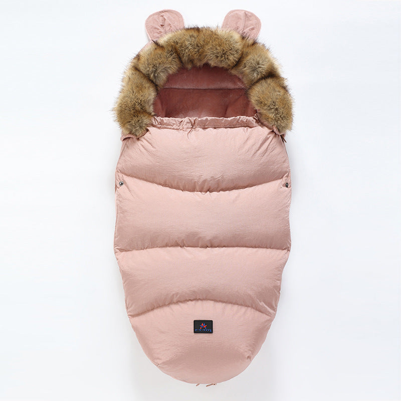 Baby warm sleeping bag Image