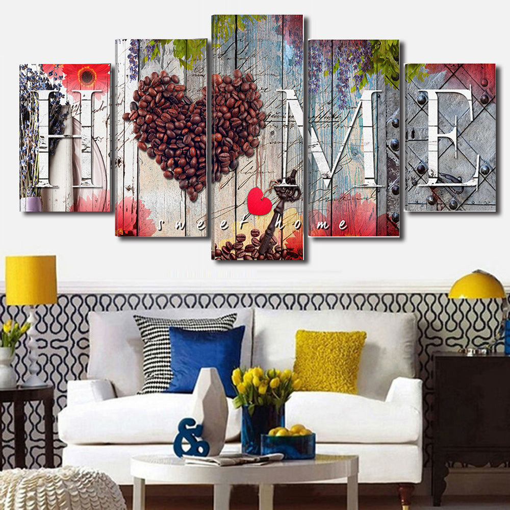 Home sweet home decoration board Image