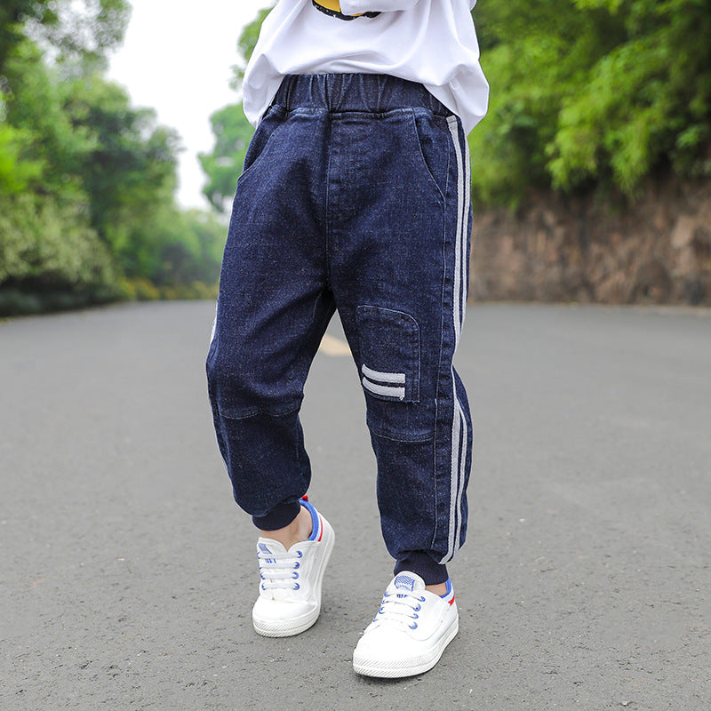 CUHK Kids' Fashion Straight Casual Pants Image