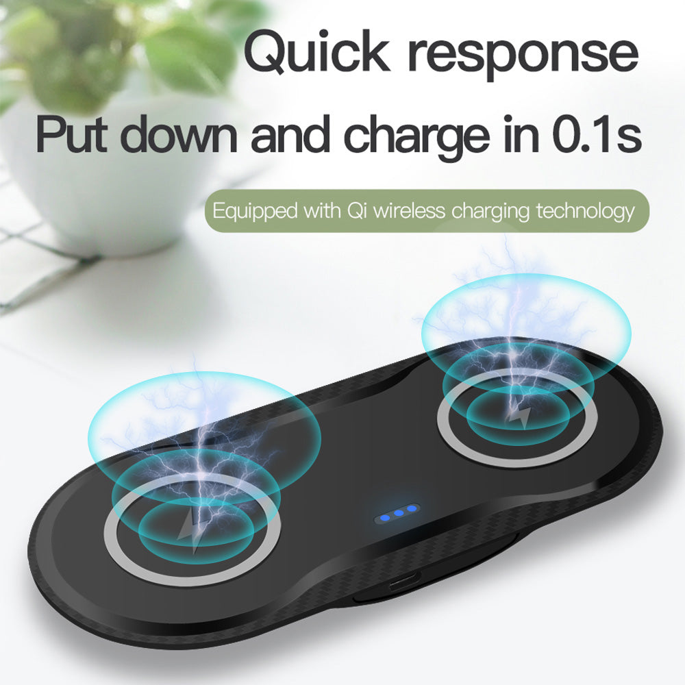 Wireless Charger Dual Mobile Phone Charger Image