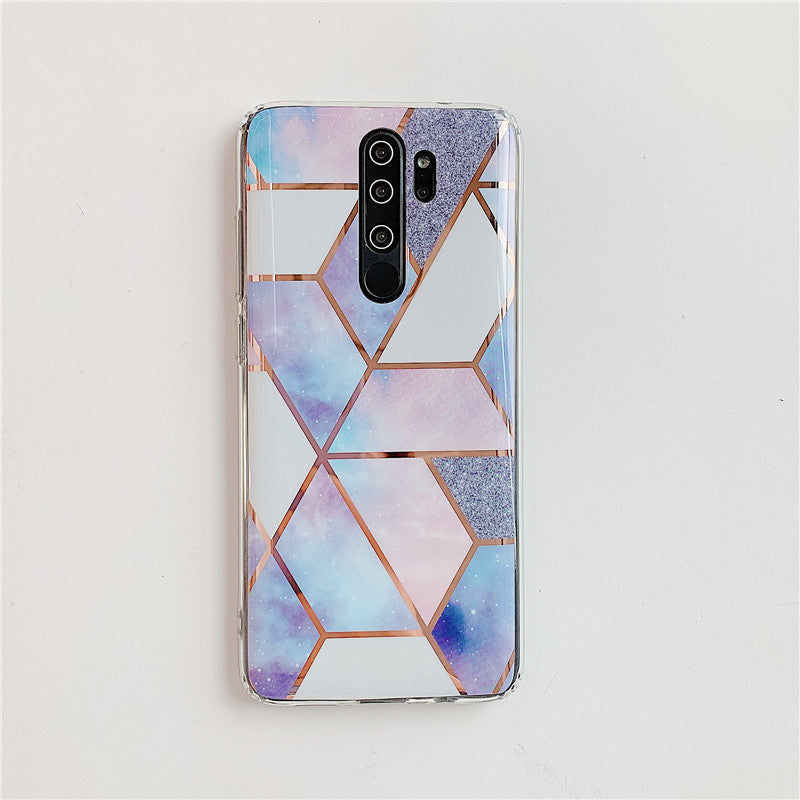 Plating Splice Marble Phone Cases Image