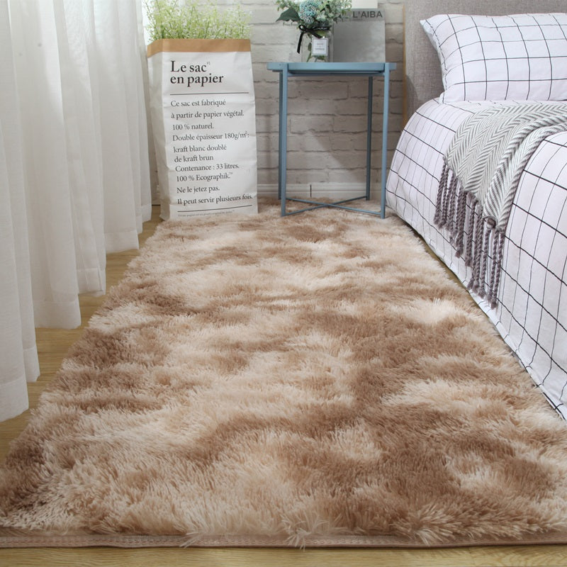 Plush carpet floor mat Image