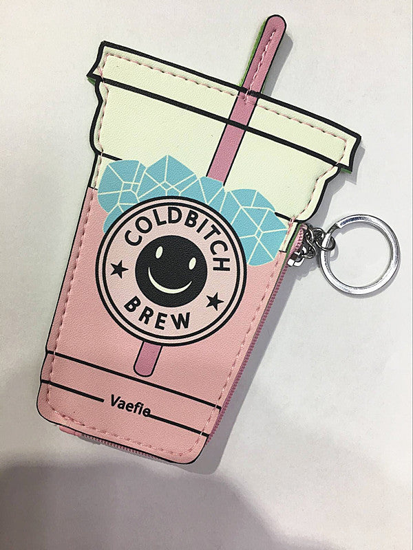 Korea creative drinks ice cream Mini Purse children coin Keychain small bag bag bag Image