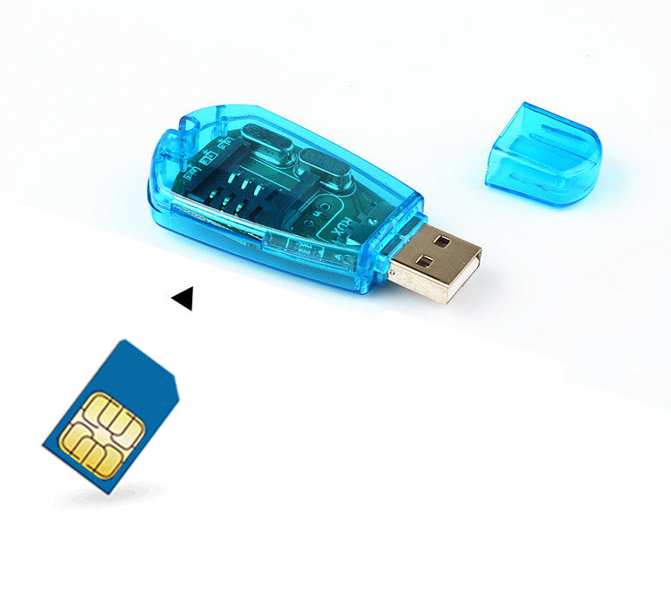 Mobile phone SIM card reader Image