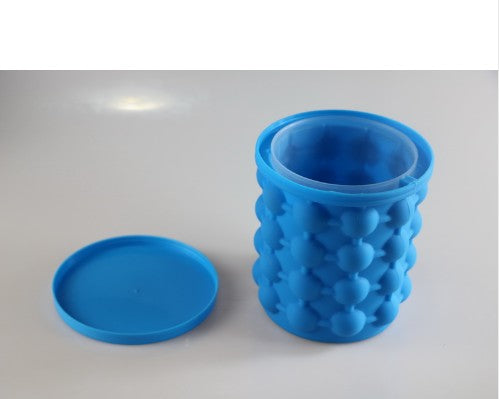 New Champagne Container Silicone Bucket Saving Ice Cube Maker Image