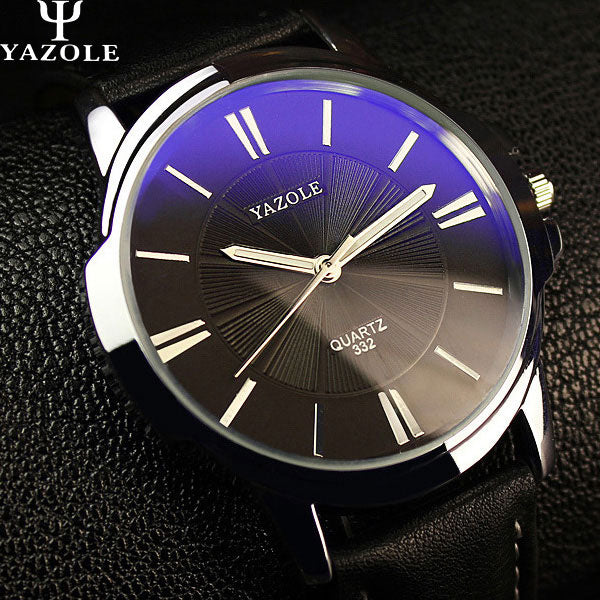 YAZOLE 2021 Fashion Quartz Watch Men Watches Top Brand Luxury Male Clock Business Mens Wrist Watch Hodinky Relogio Masculino Image