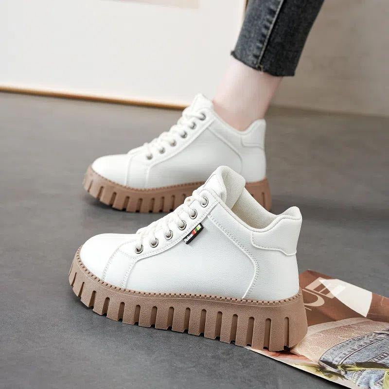 Women's Fashion All-matching Platform Shoes Image