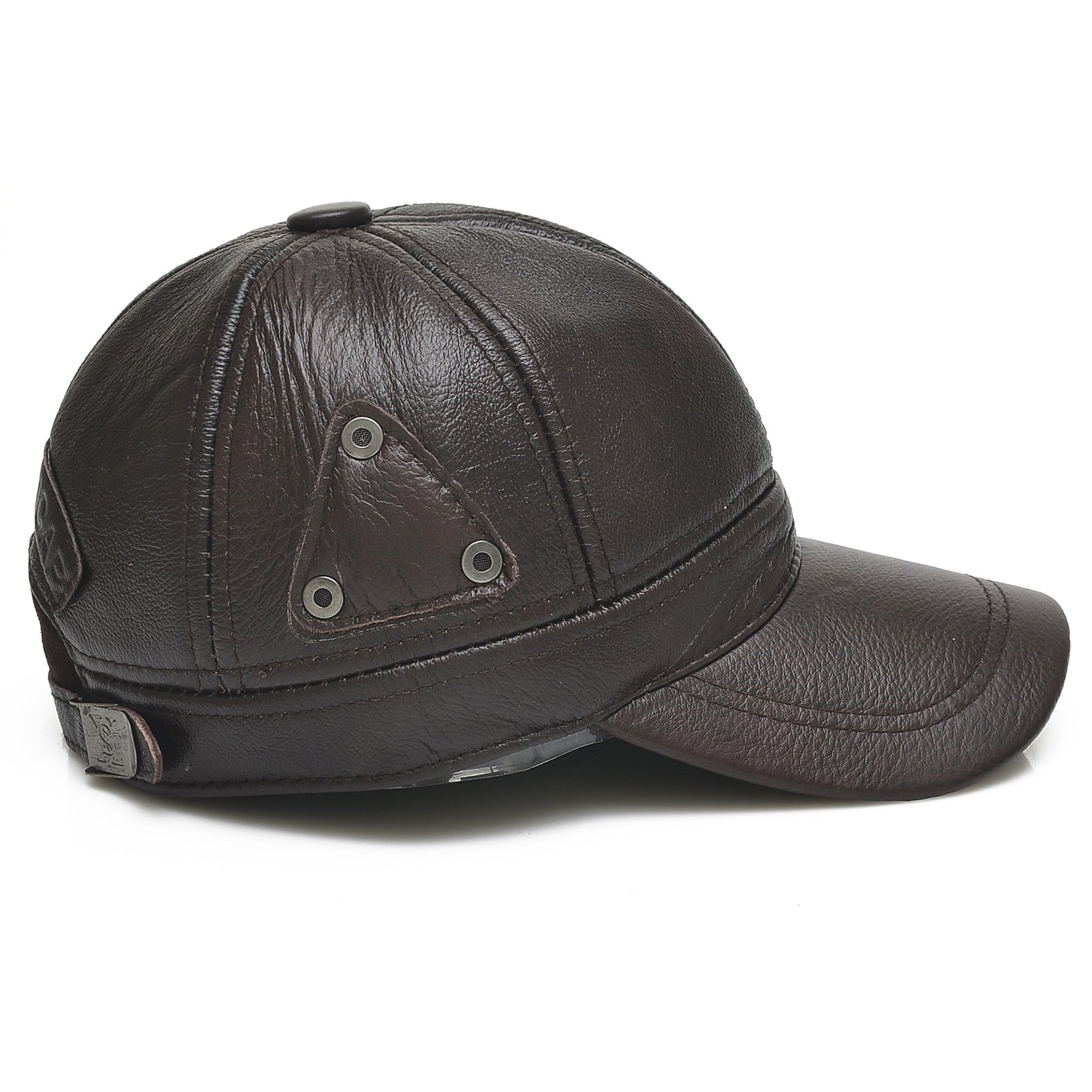 Men's winter warm padded baseball cap Image